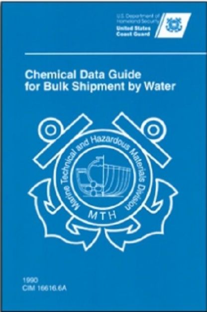 Chemical Data Guide for Bulk Shipment